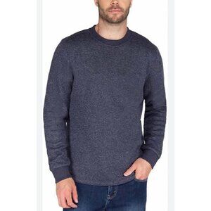 BC Clothing Company Men’s Fleece Lined Navy Blue Crewneck Sweatshirt Size XXL
